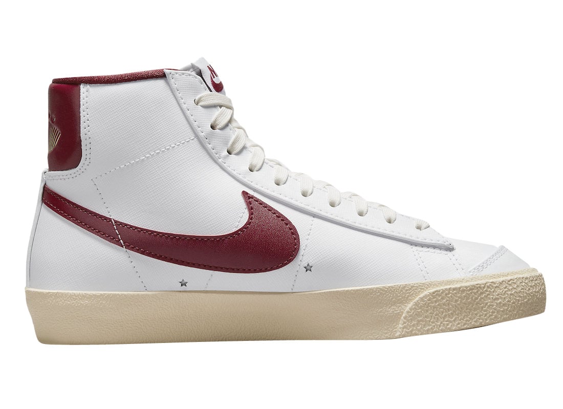 Nike Blazer Mid Just Do It Summit White Team Red - Image 3