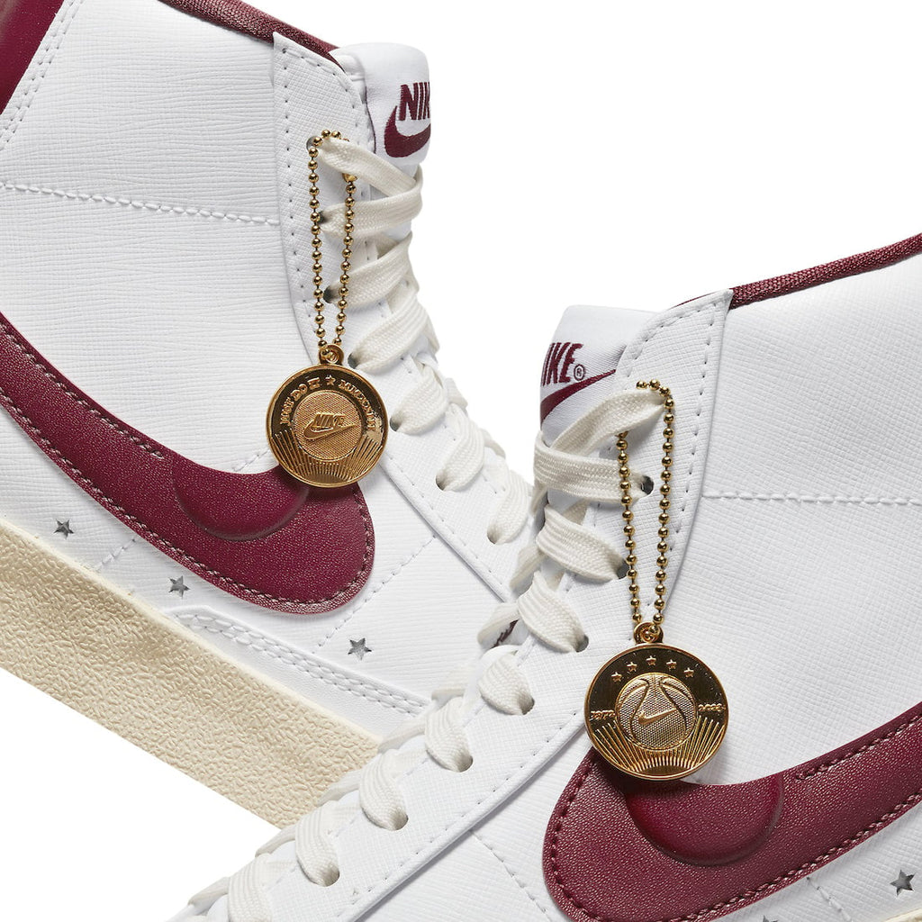 Nike Blazer Mid Just Do It Summit White Team Red - Image 7