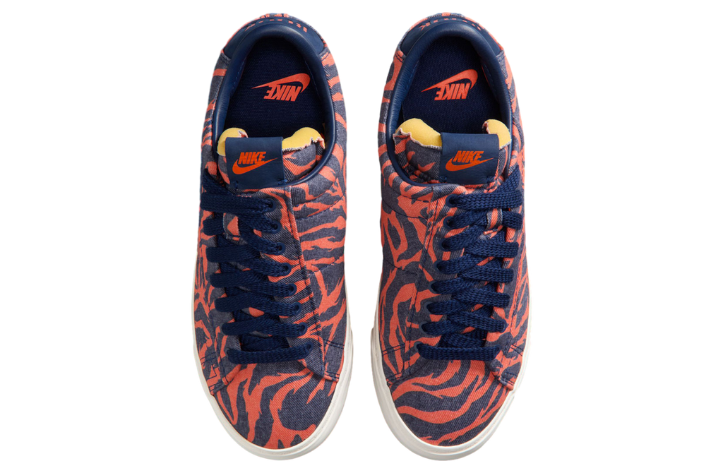 Nike Blazer Orange / Blue - Image 4