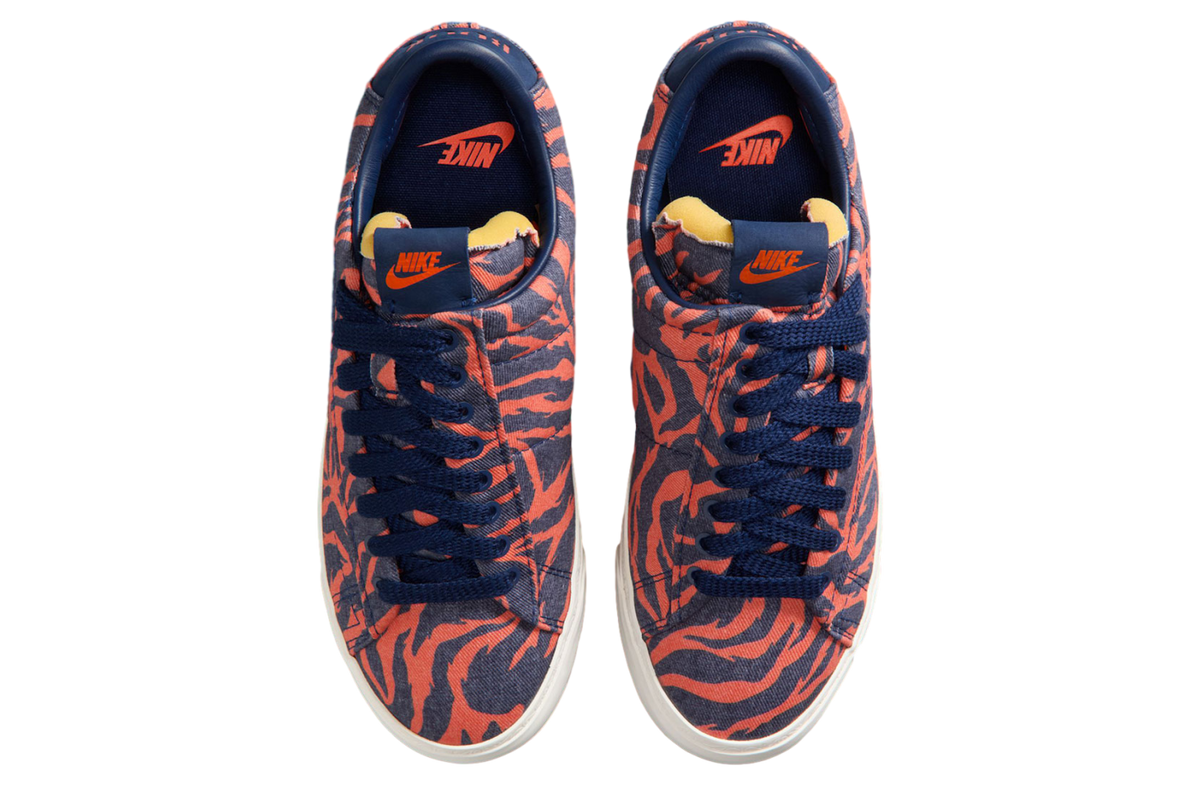 Nike Blazer Orange / Blue - Image 4