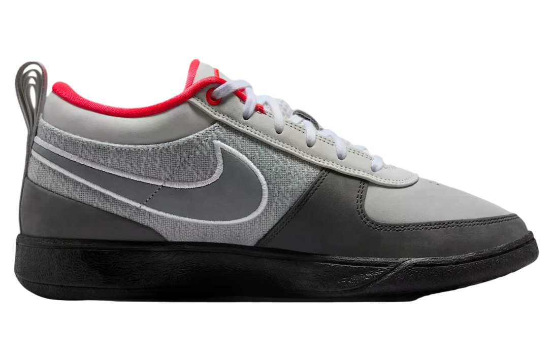 Nike Book 1 Solar Red Wolf Grey / Cool Grey - Image 3
