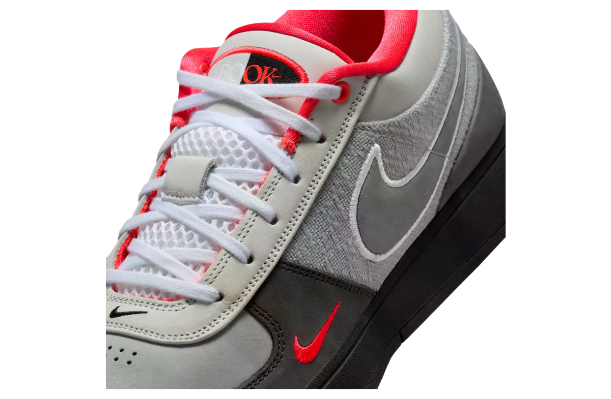 Nike Book 1 Solar Red Wolf Grey / Cool Grey - Image 7