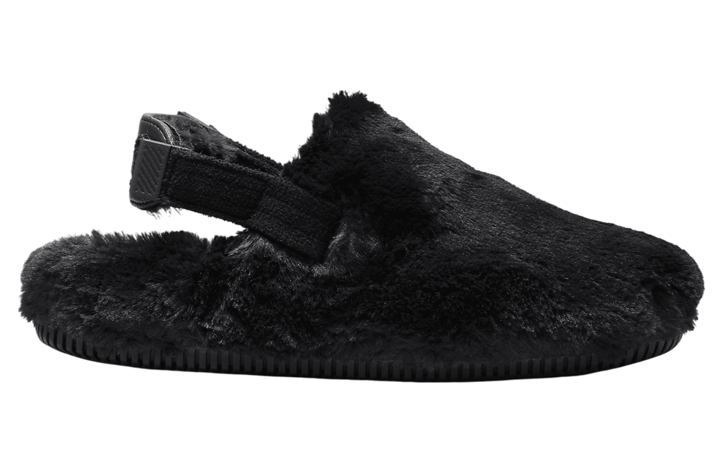 Nike Calm Mule Black Fur - Image 3