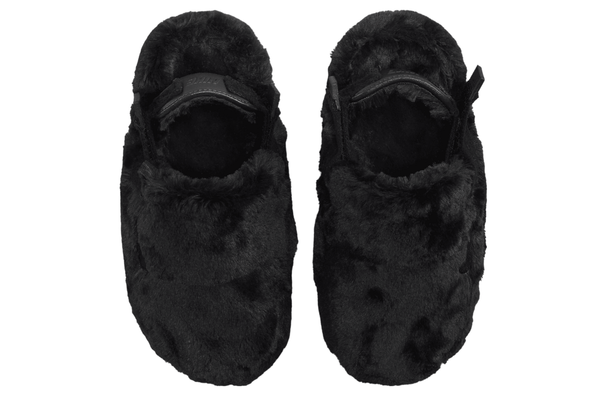 Nike Calm Mule Black Fur - Image 4