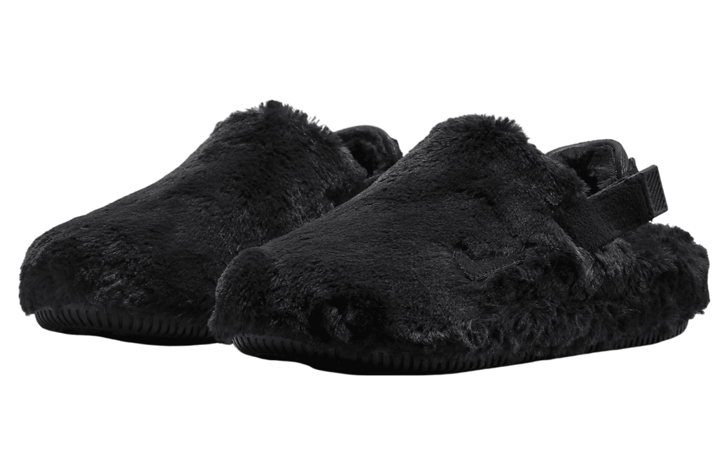 Nike Calm Mule Black Fur - Image 5