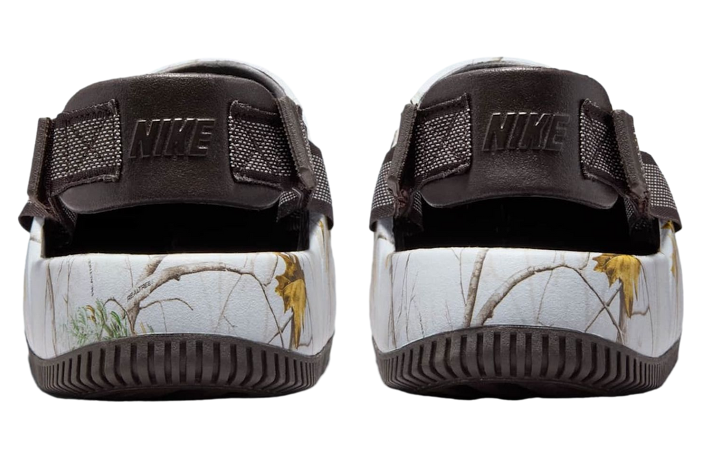 Nike Calm Mule White / Velvet Brown - Image 5