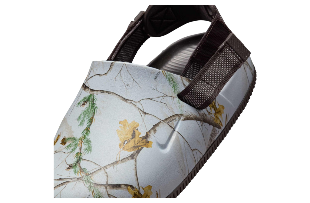 Nike Calm Mule White / Velvet Brown - Image 6