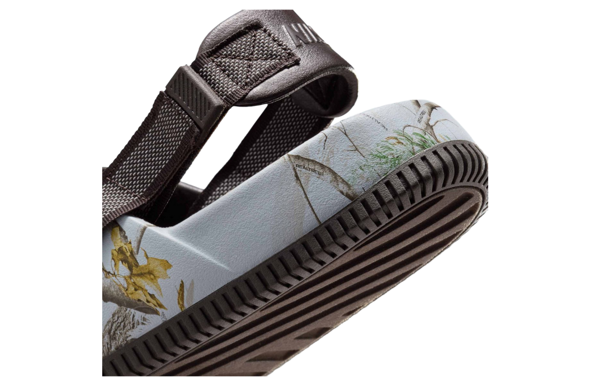 Nike Calm Mule White / Velvet Brown - Image 8