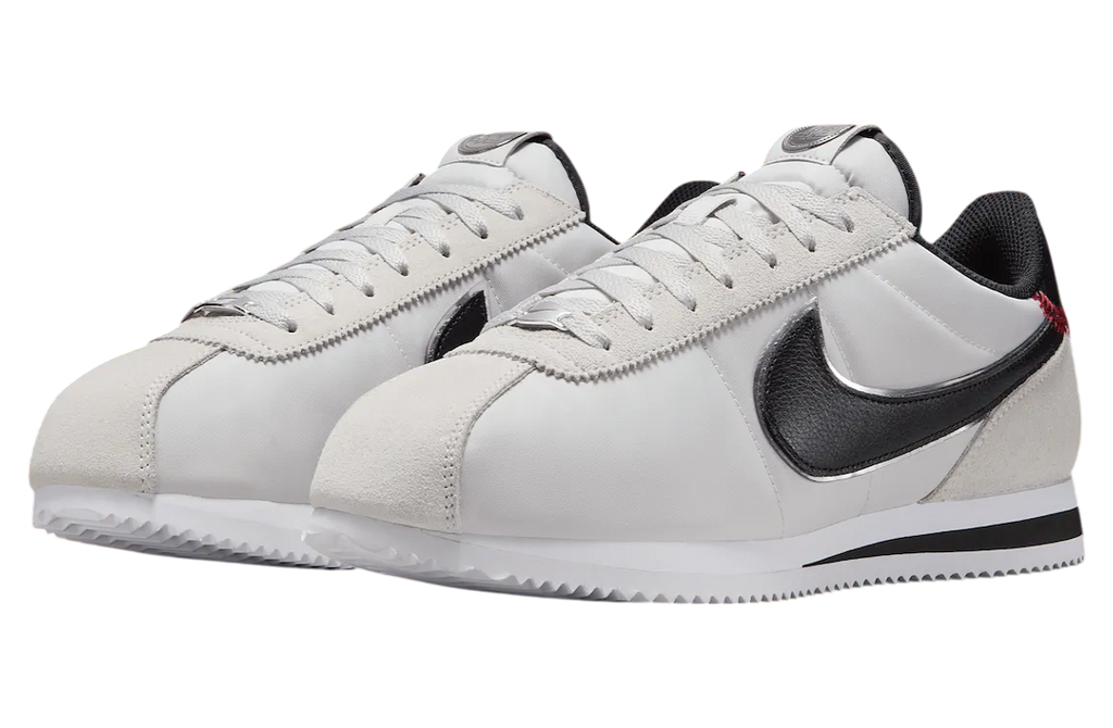 Nike Cortez Jackie Robinson Day Photon Dust / Metallic Silver - Image 2