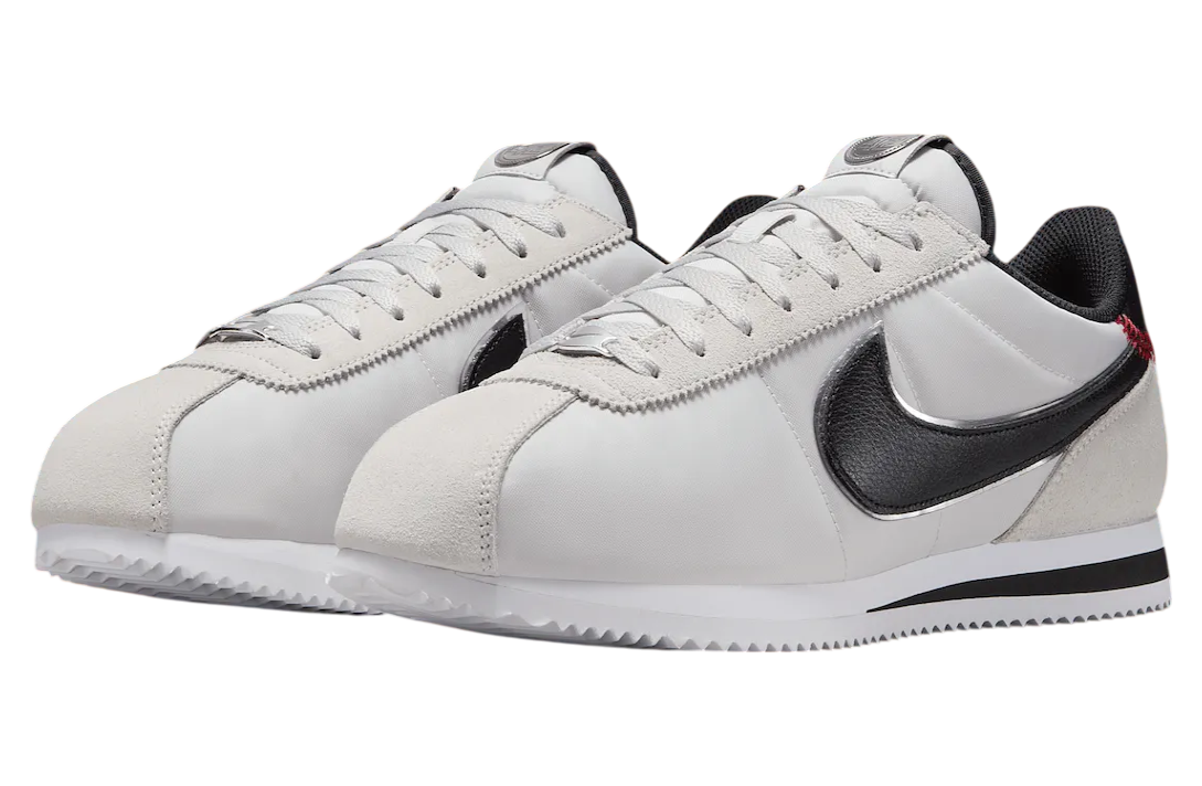Nike Cortez Jackie Robinson Day Photon Dust / Metallic Silver - Image 2