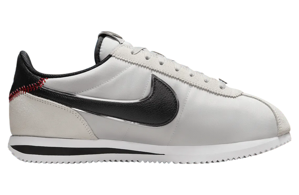 Nike Cortez Jackie Robinson Day Photon Dust / Metallic Silver - Image 3