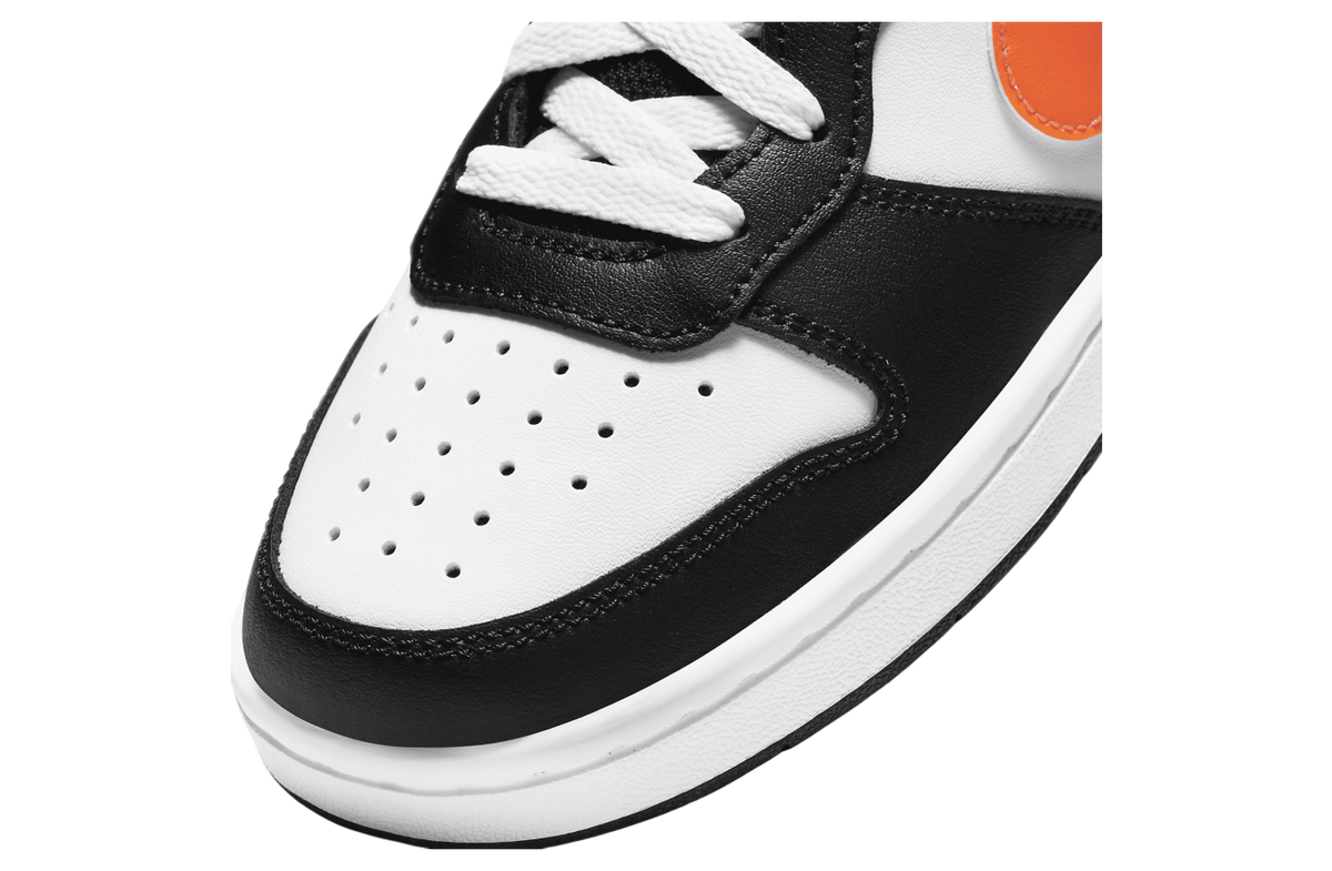Nike Court Borough Low 2 GS White Total Orange - Image 7