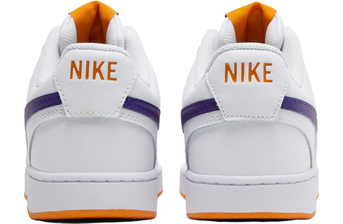 Nike Court Vision Low White Electro Purple - Image 4