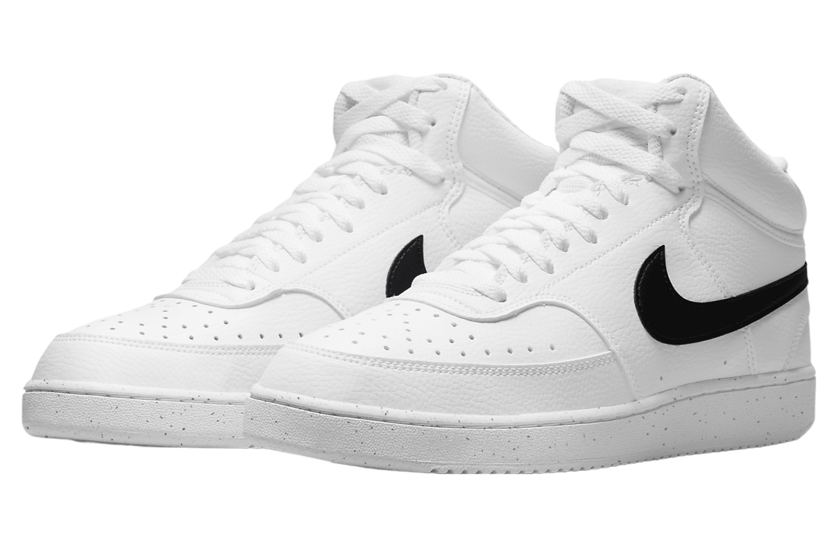 Nike Court Vision Mid Next Nature White / Black - Image 5
