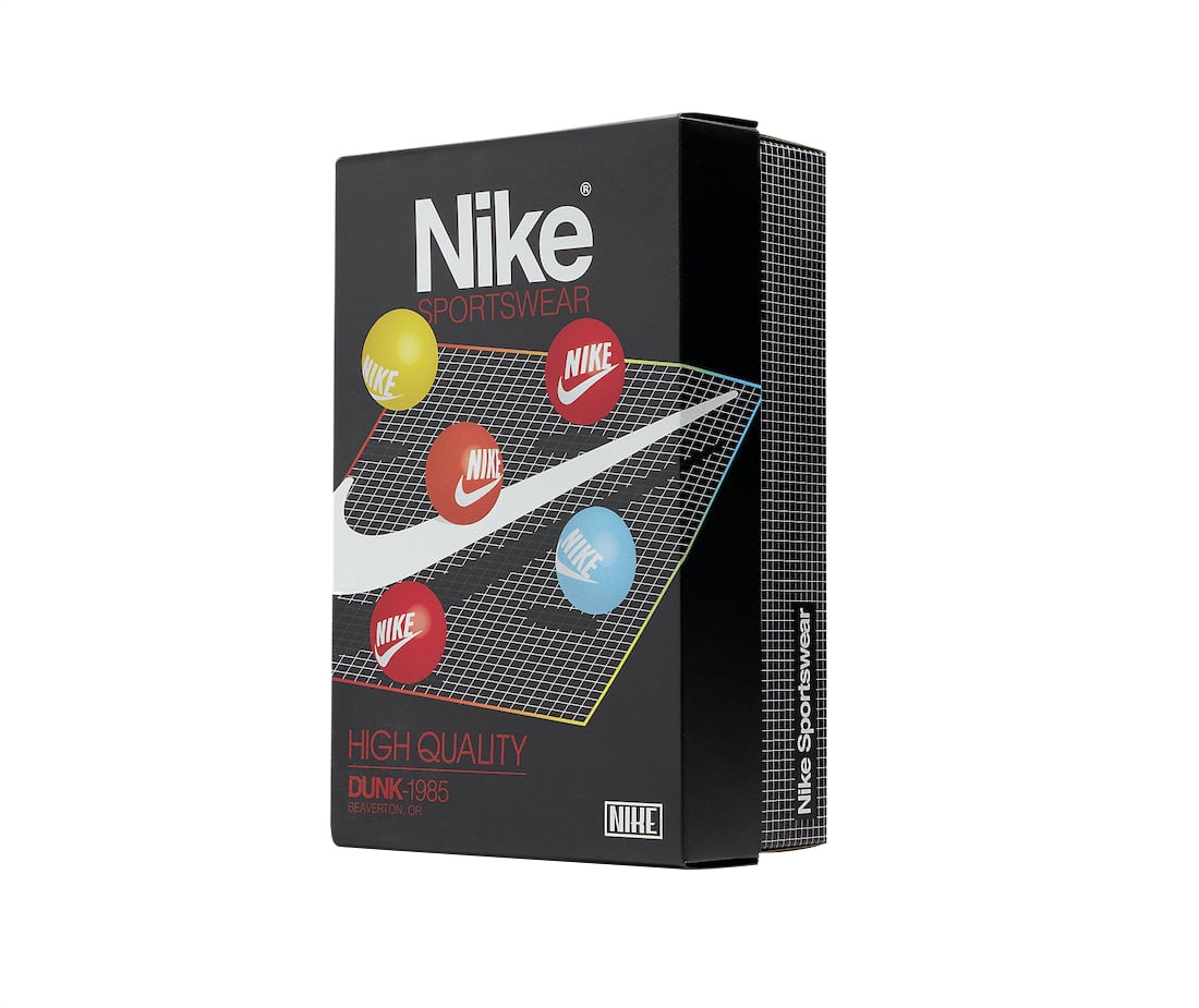 Nike Dunk High 1985 Black Acid Wash - Image 8