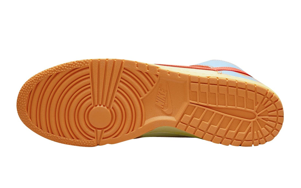 Nike Dunk High 1985 Orange Acid Wash - Image 6