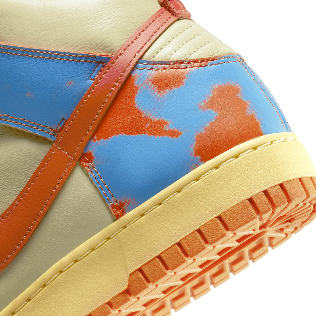 Nike Dunk High 1985 Orange Acid Wash - Image 8