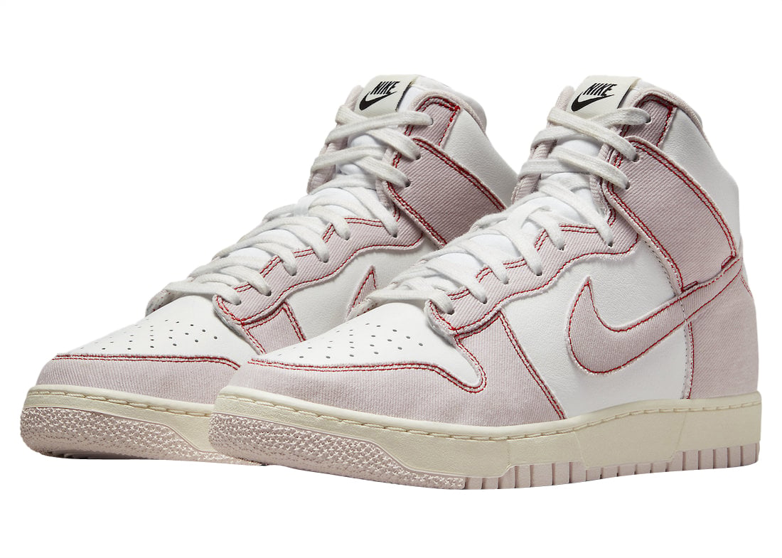 Nike Dunk High 1985 Pink Denim - Image 2