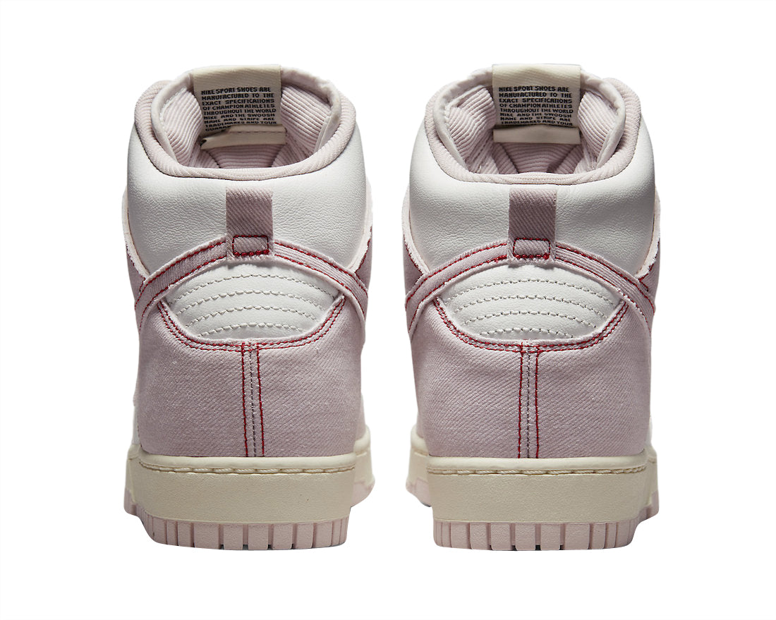 Nike Dunk High 1985 Pink Denim - Image 5