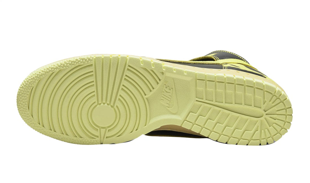 Nike Dunk High 1985 Yellow Acid Wash - Image 6