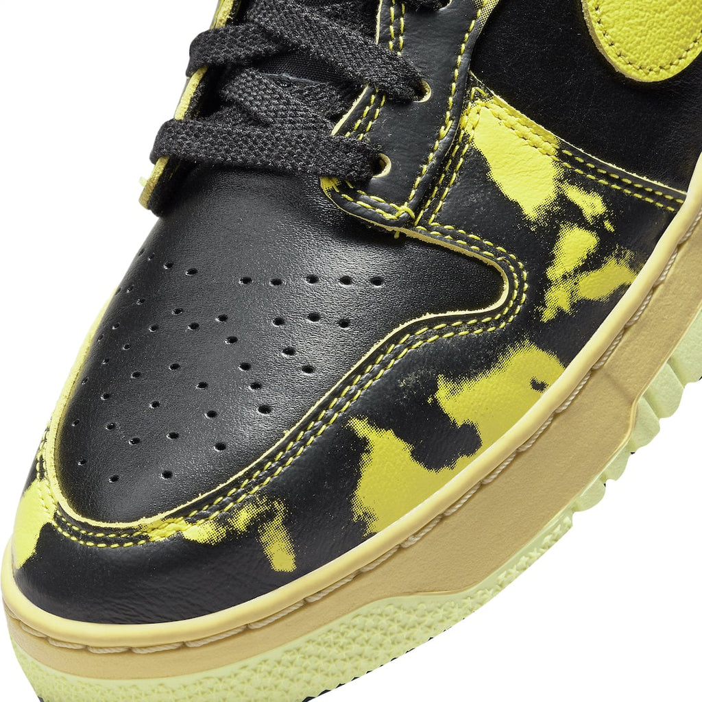 Nike Dunk High 1985 Yellow Acid Wash - Image 7
