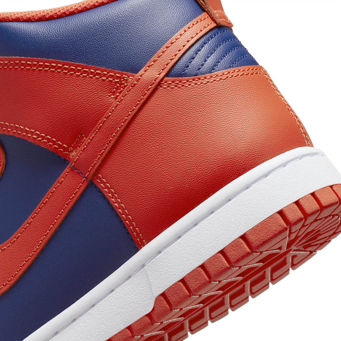 Nike Dunk High Blue Orange - Image 8