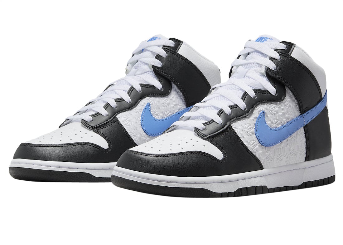 Nike Dunk High EMB University Blue - Image 2