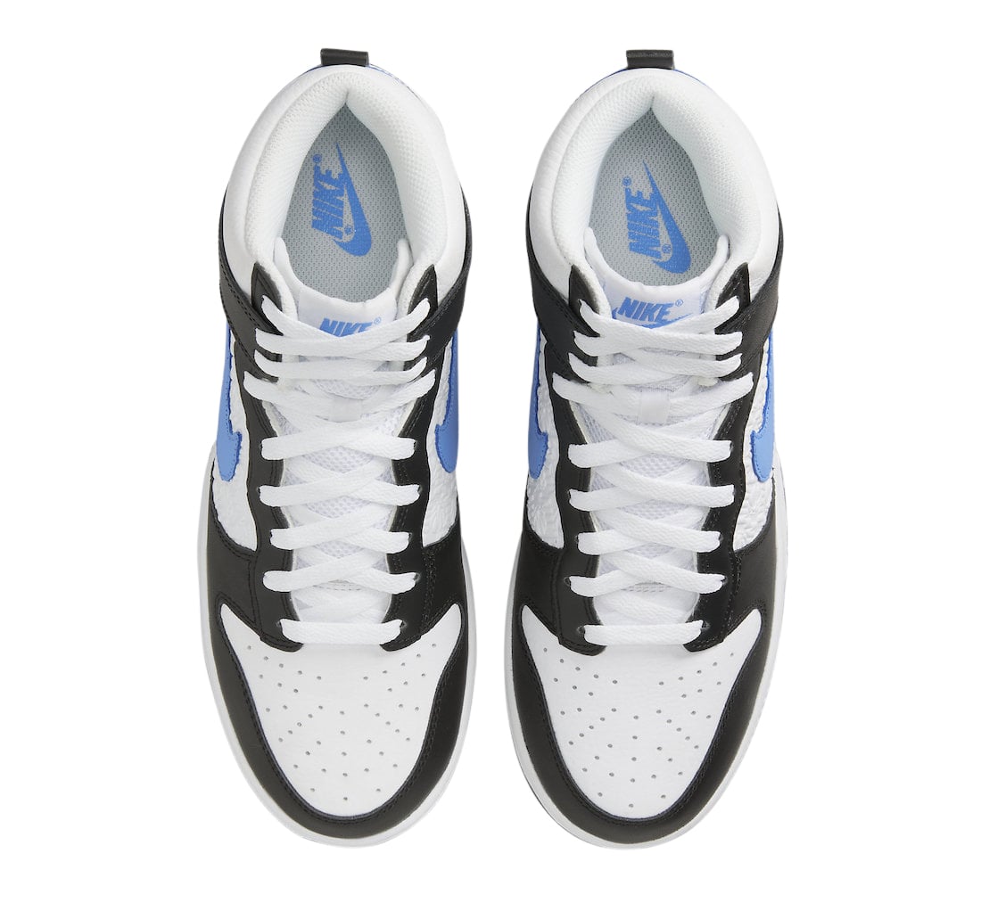 Nike Dunk High EMB University Blue - Image 4