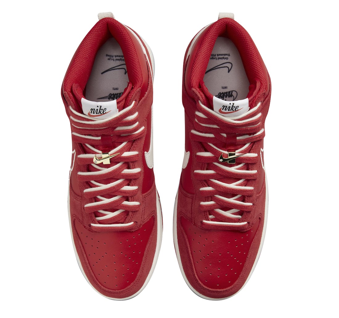 Nike Dunk High First Use University Red - Image 4