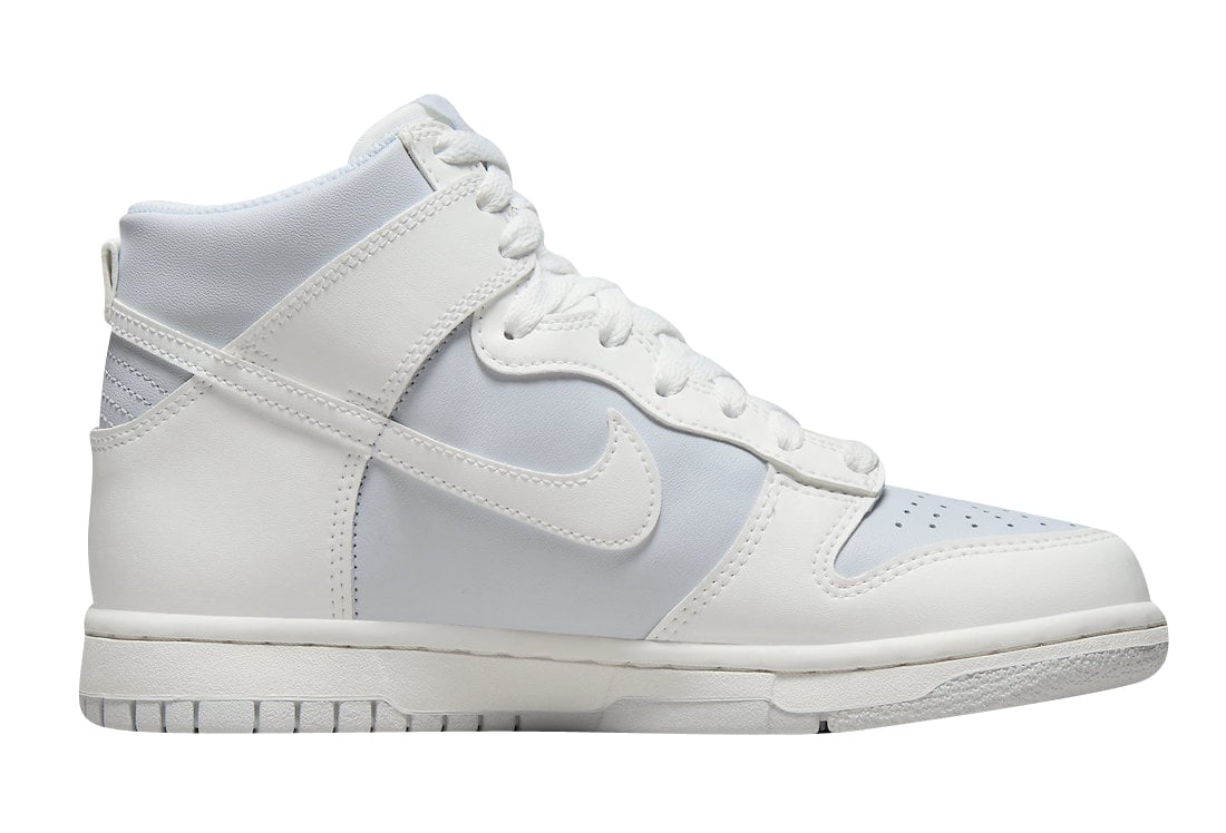 Nike Dunk High GS Pure Platinum - Image 3