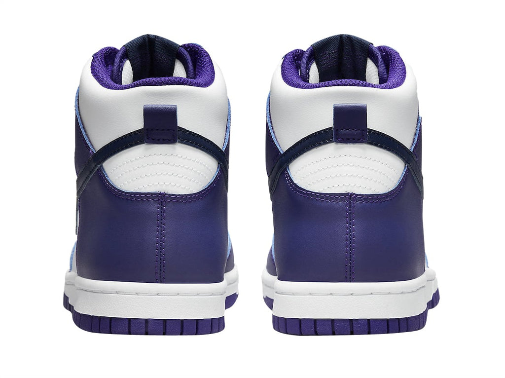 Nike Dunk High GS Purple Navy - Image 5