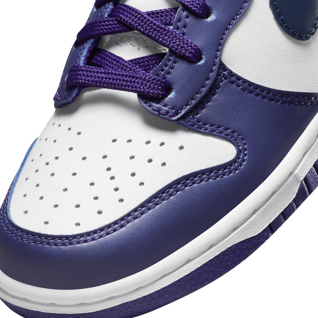 Nike Dunk High GS Purple Navy - Image 7