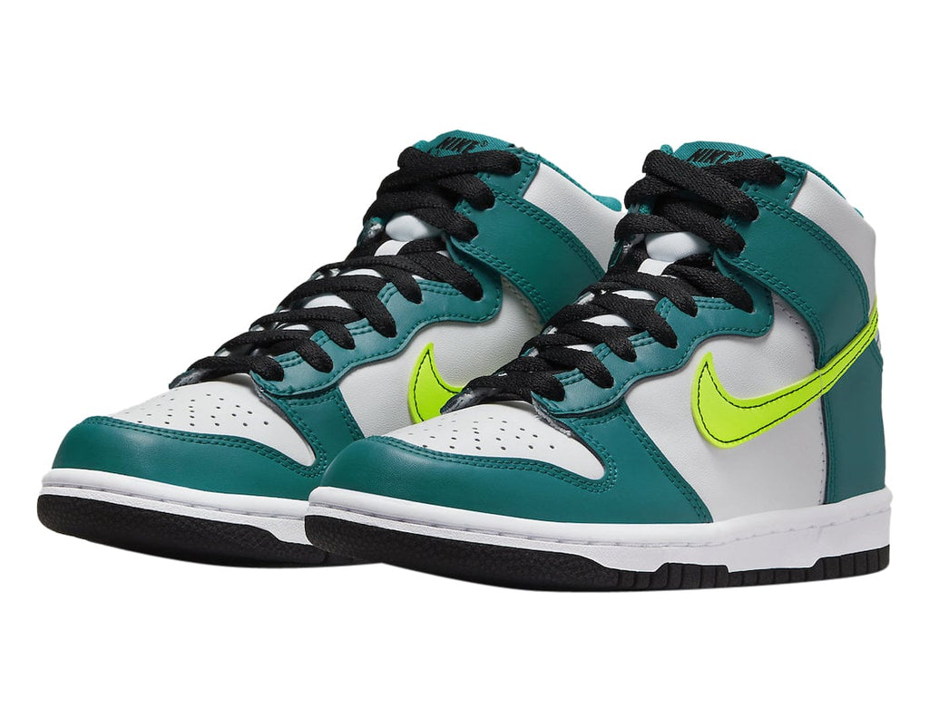 Nike Dunk High GS Volt Bright Spruce - Image 2