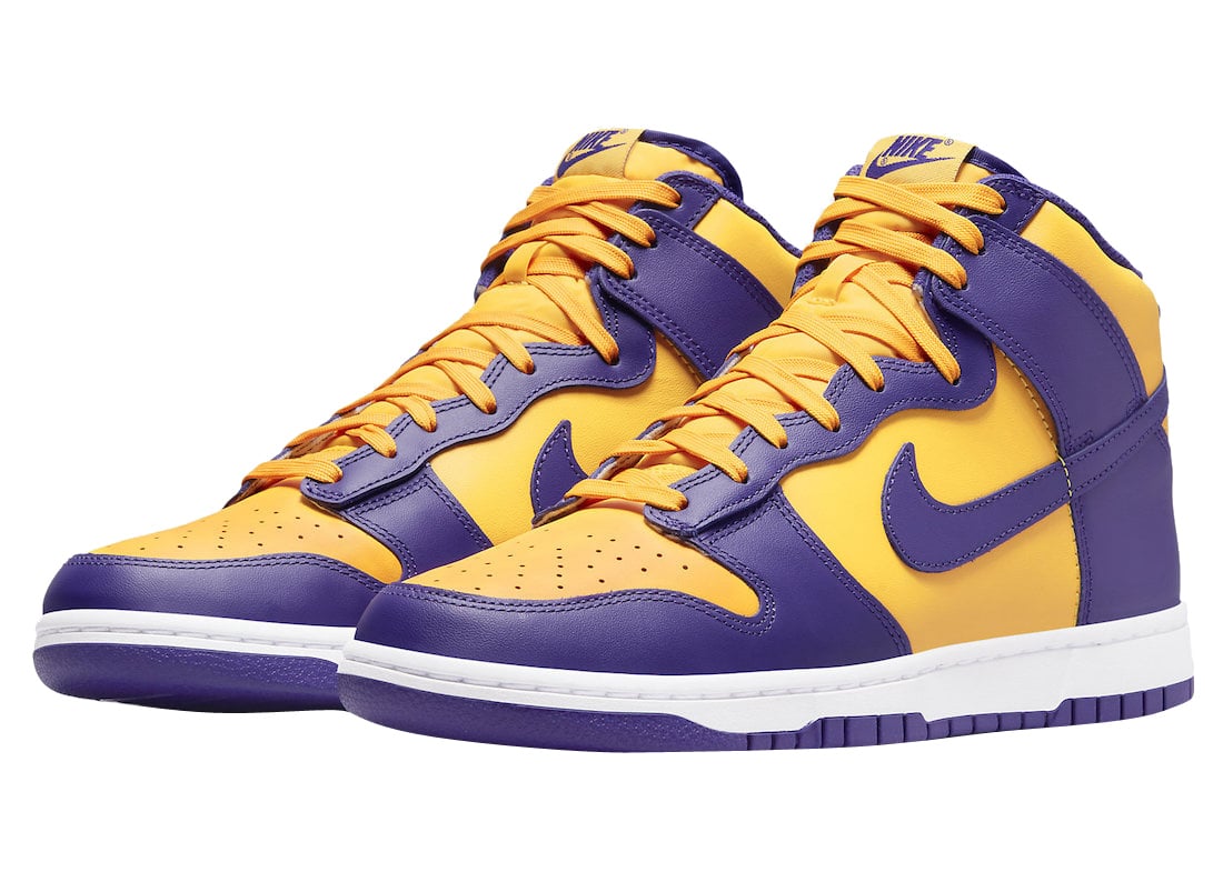 Nike Dunk High Lakers - Image 2
