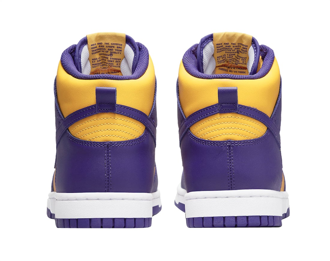Nike Dunk High Lakers - Image 5