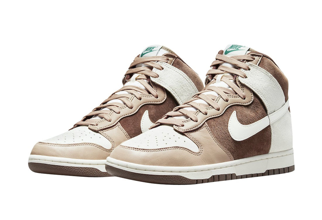 Nike Dunk High Light Chocolate - Image 2