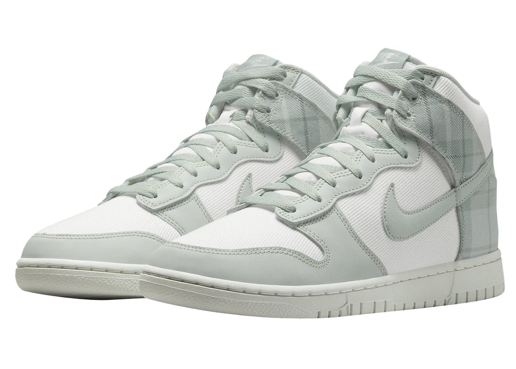 Nike Dunk High Plaid White Green - Image 2