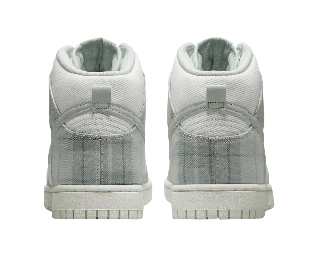 Nike Dunk High Plaid White Green - Image 5