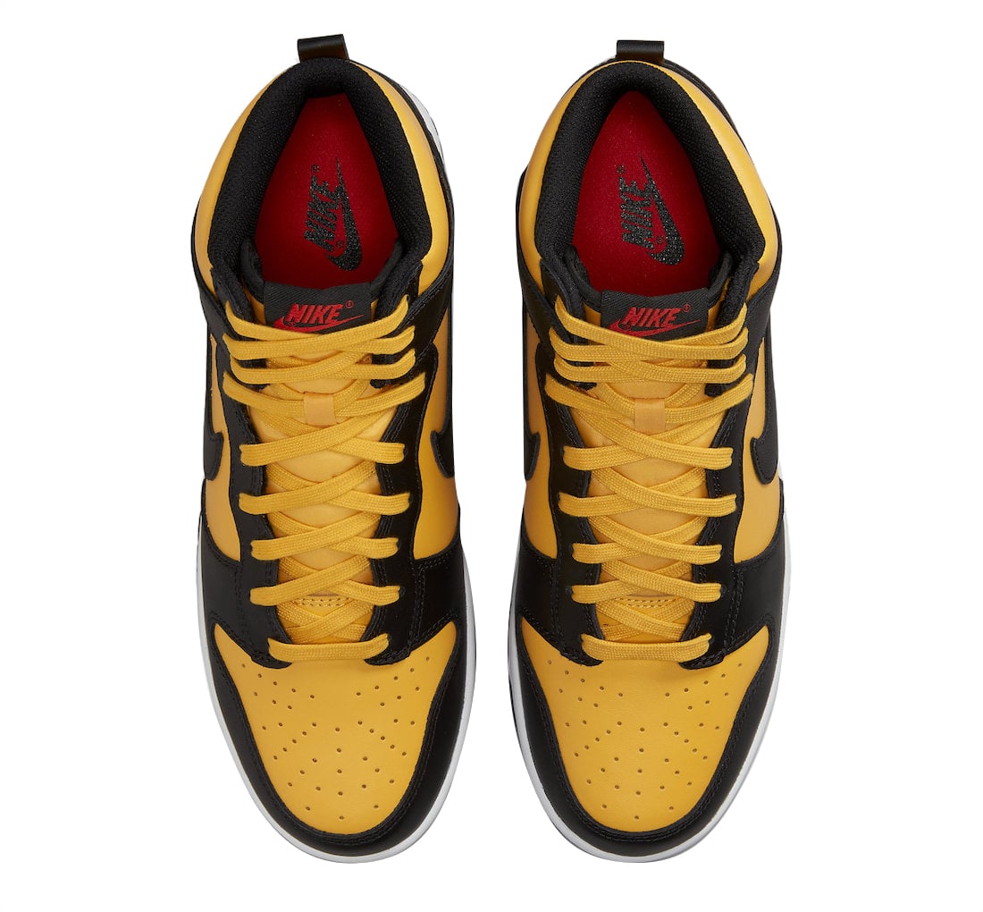 Nike Dunk High Reverse Goldenrod - Image 4