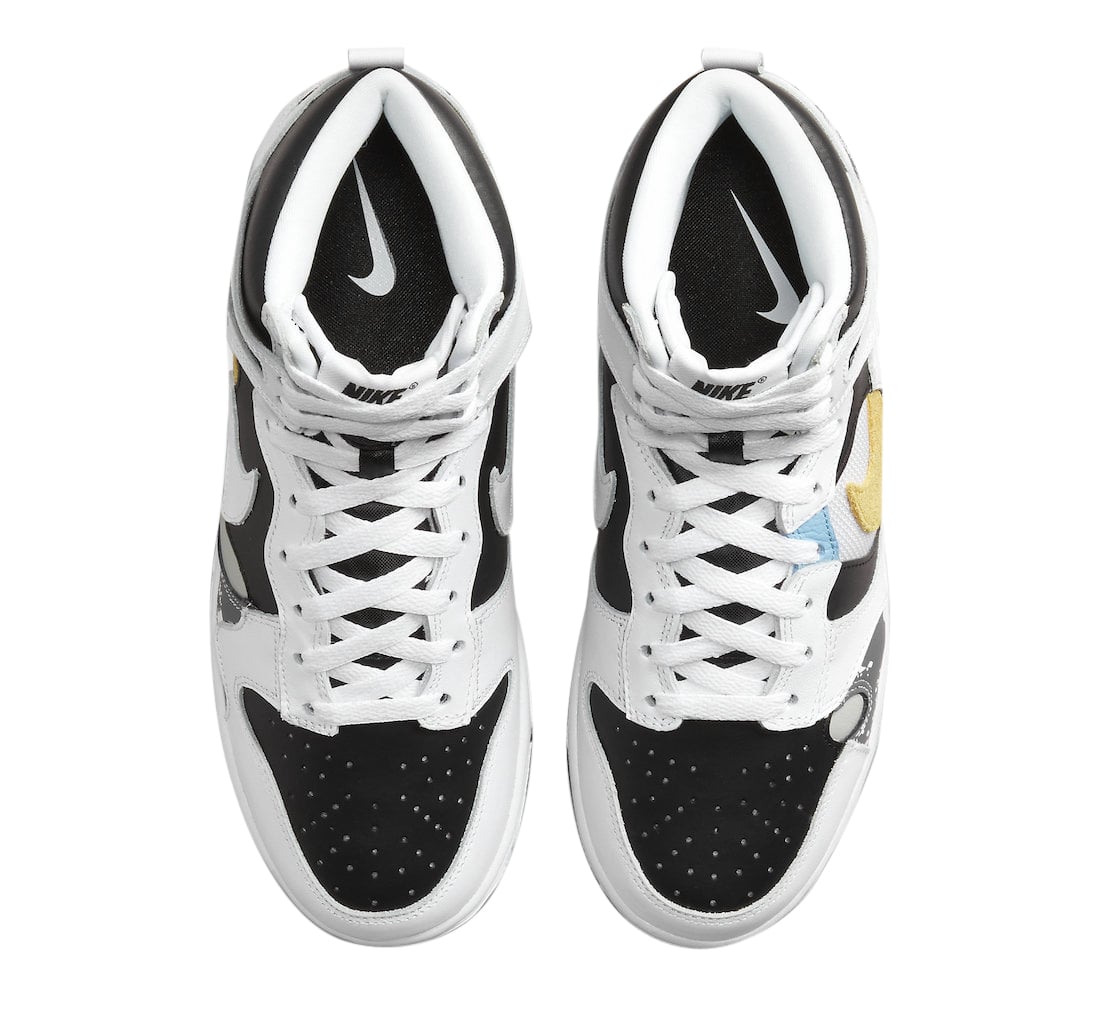 Nike Dunk High See Through Reverse Panda - Image 4