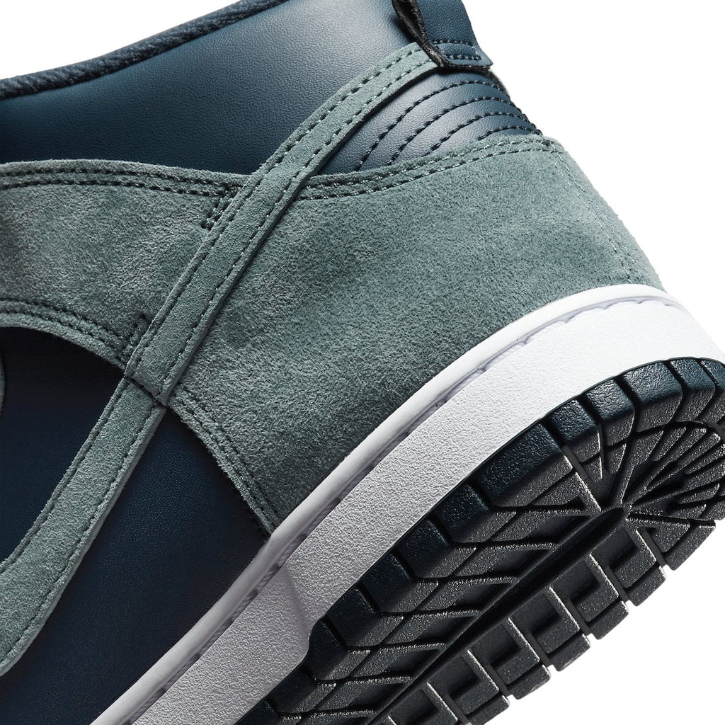 Nike Dunk High Teal Suede - Image 8