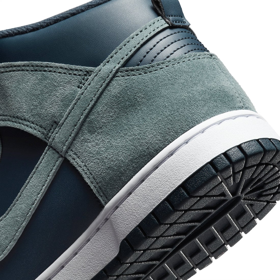 Nike Dunk High Teal Suede - Image 8