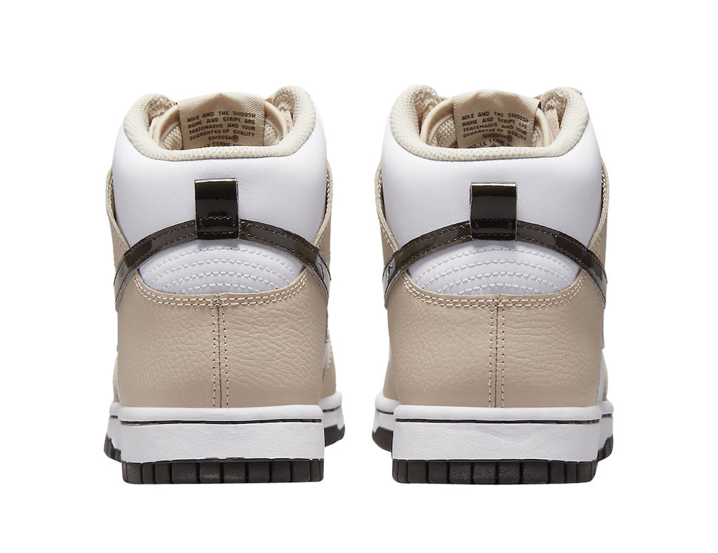 Nike Dunk High White Tan Brown - Image 5