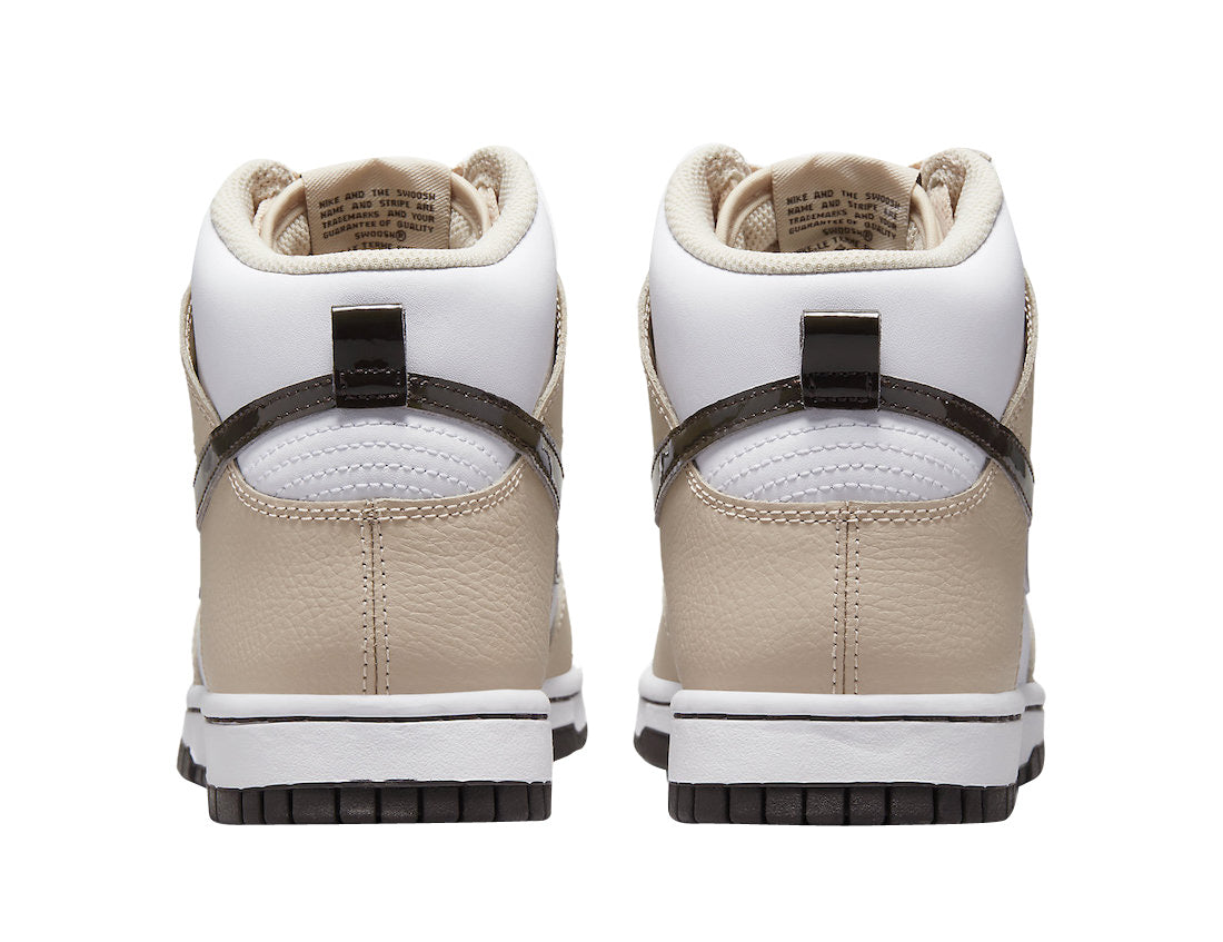 Nike Dunk High White Tan Brown - Image 5