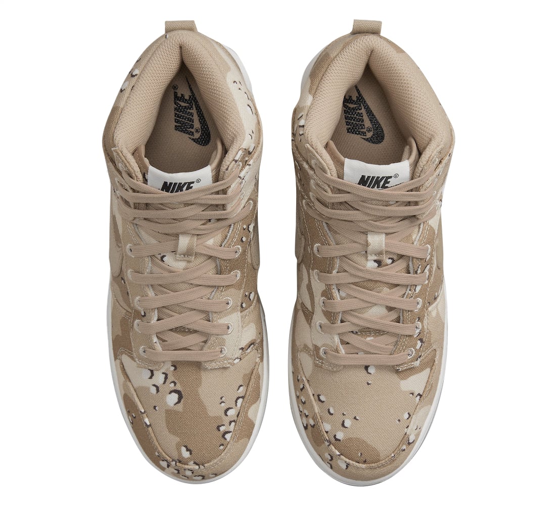 Nike Dunk High WMNS Desert Camo - Image 4