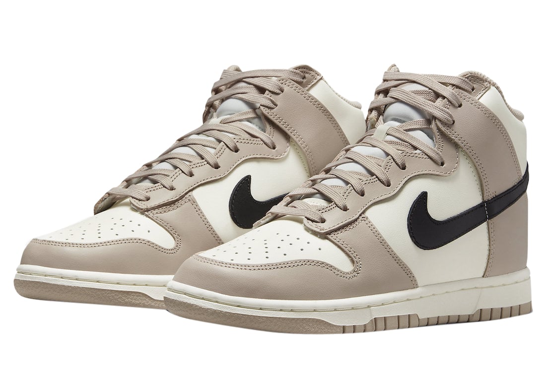 Nike Dunk High WMNS Fossil Stone - Image 2