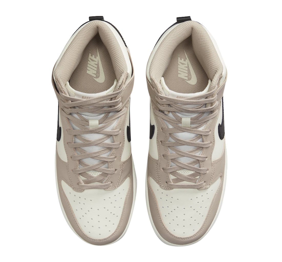 Nike Dunk High WMNS Fossil Stone - Image 4