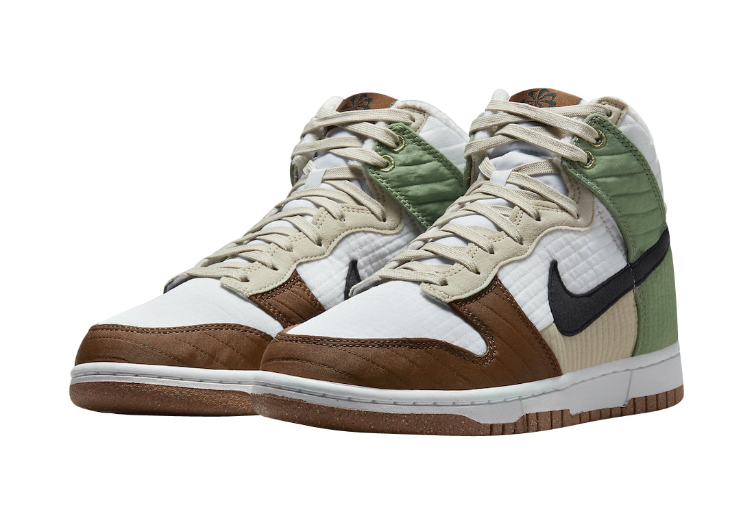 Nike Dunk High WMNS Next Nature Summit White Rattan - Image 2