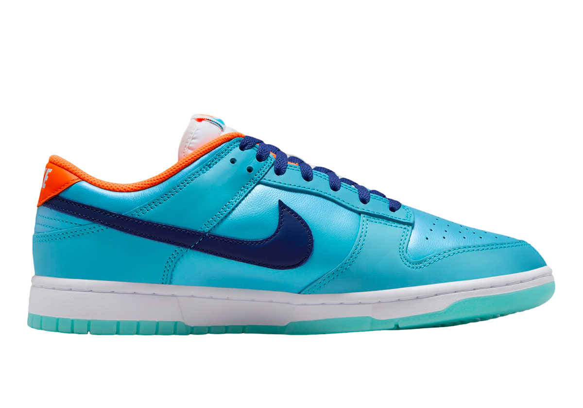 Nike Dunk Low Baltic Blue / Total Orange - Image 3
