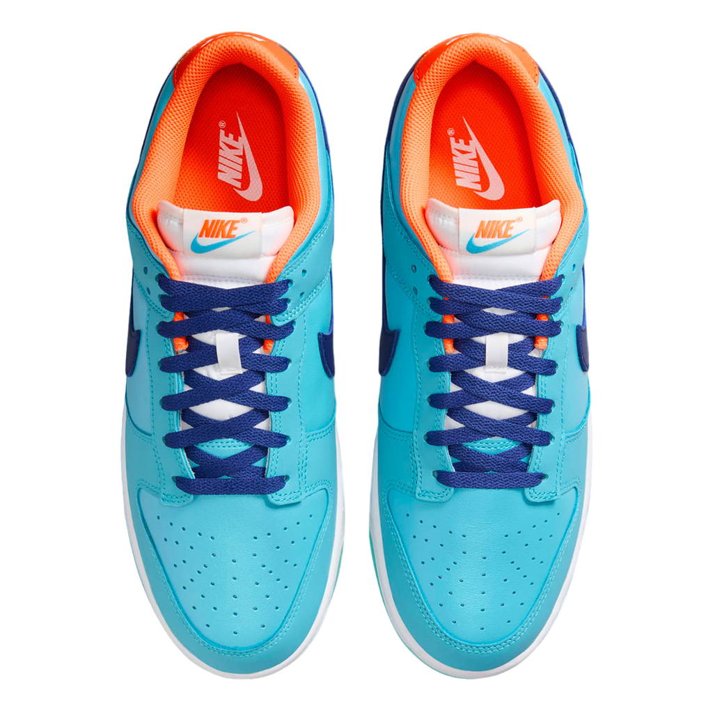 Nike Dunk Low Baltic Blue / Total Orange - Image 4